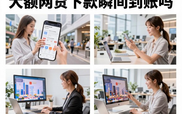 大额网贷下款瞬间到账吗，大额网贷下款瞬间需要注意什么
