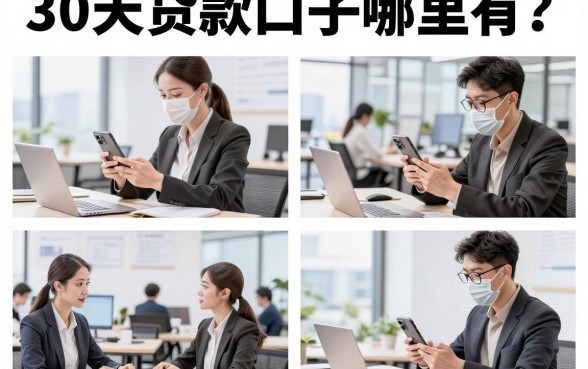 30天贷款口子哪里有?盘点2026年容易下款的小额贷款平台