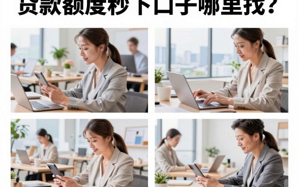 贷款额度秒下口子哪里找?2026年正规秒下款平台推荐