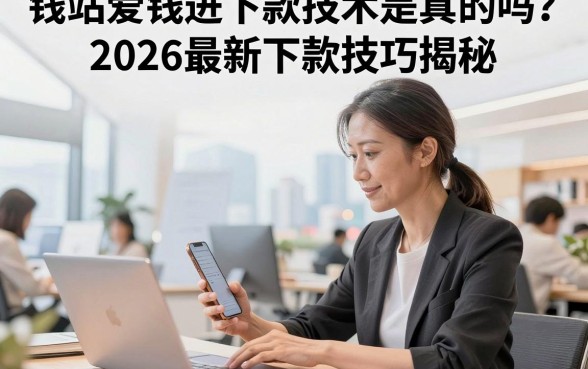 钱站爱钱进下款技术是真的吗?2026最新下款技巧揭秘