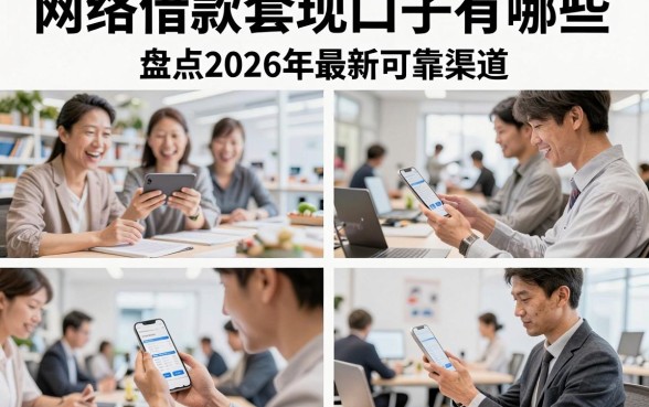 网络借款套现口子有哪些,盘点2026年最新可靠渠道