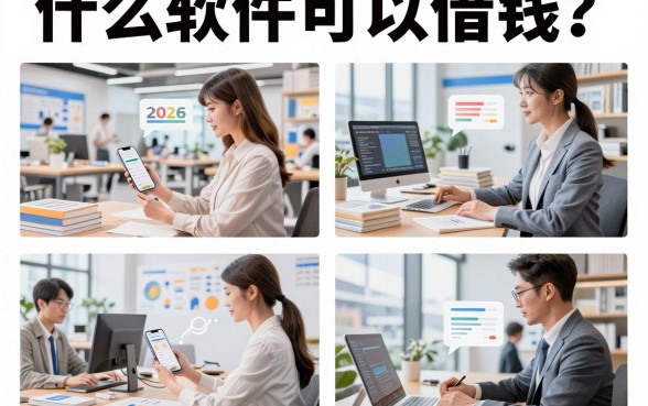 什么软件可以借钱?2026靠谱的网贷平台推荐排行榜
