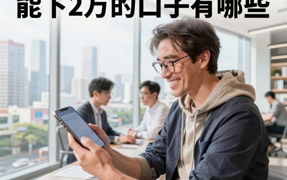 能下2万的口子有哪些，急需大额度贷款哪里能快速下款？