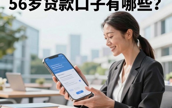 56岁贷款口子有哪些?56岁还能在哪个平台贷款?
