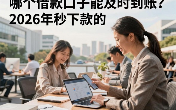哪个借款口子能及时到账？2026年秒下款的正规平台推荐