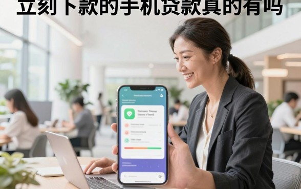 立刻下款的手机贷款真的有吗,哪些平台可以快速下款