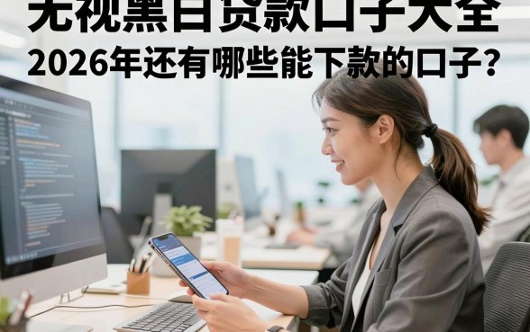 无视黑白贷款口子大全,2026年还有哪些能下款的口子?