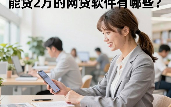能贷2万的网贷软件有哪些?正规靠谱容易下款的平台推荐