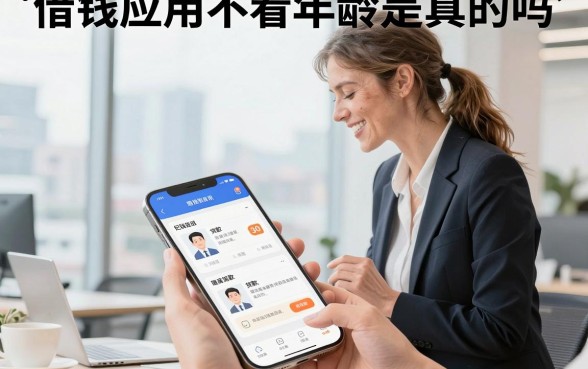 借钱应用不看年龄是真的吗，哪个借钱软件不看年龄限制