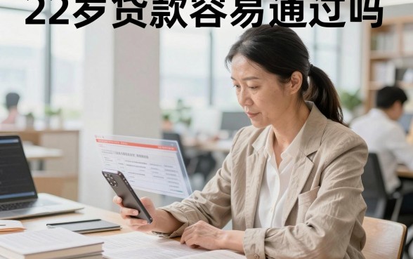 22岁贷款容易通过吗,22岁在哪里可以贷款通过率高