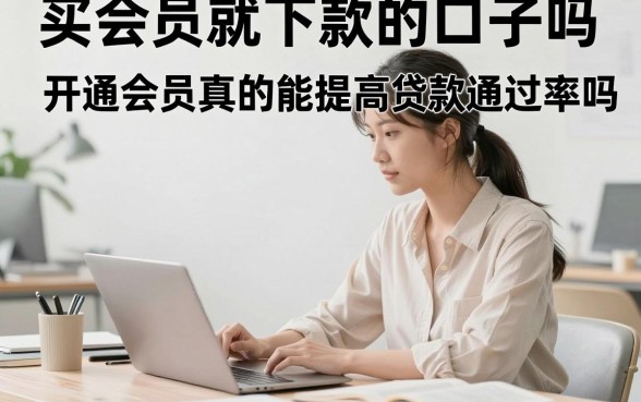 买会员就下款的口子吗，开通会员真的能提高贷款通过率吗