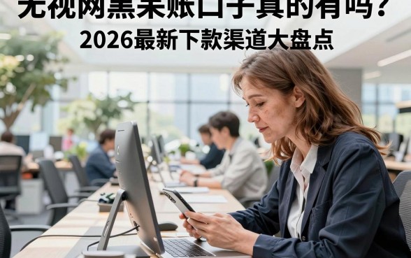 无视网黑呆账口子真的有吗？2026最新下款渠道大盘点