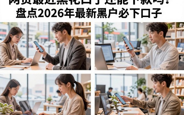 网贷最近黑花口子还能下款吗？盘点2026年最新黑户必下口子