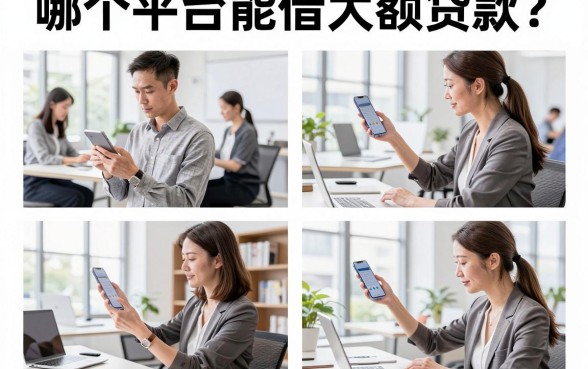 哪个平台能借大额贷款?正规大额贷款平台有哪些