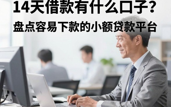 14天借款有什么口子？盘点容易下款的小额贷款平台