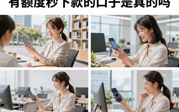 有额度秒下款的口子是真的吗，2026年最新靠谱下款平台推荐