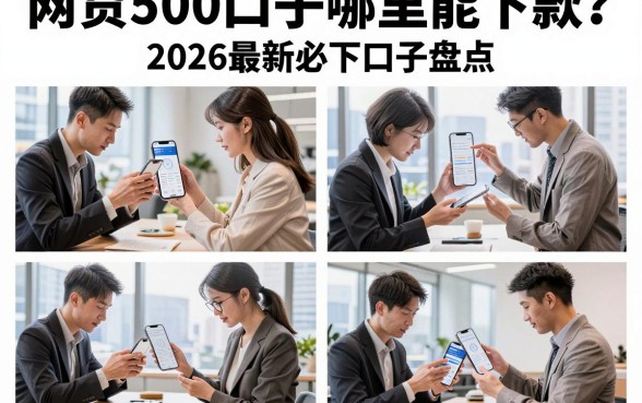 网贷500口子哪里能下款?2026最新必下口子盘点