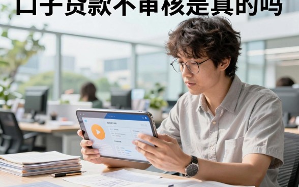 口子贷款不审核是真的吗,有没有不需要审核直接下款的贷款
