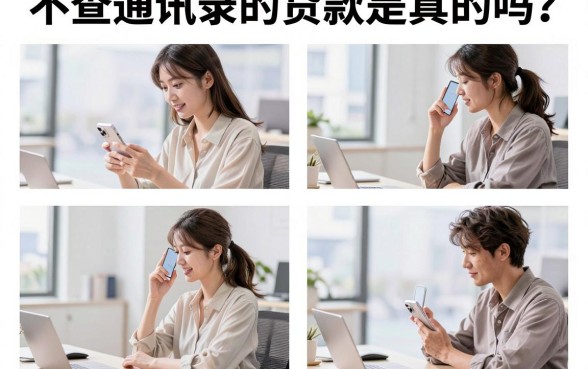 不查通讯录的贷款是真的吗？哪里能借到不查通讯录的贷款