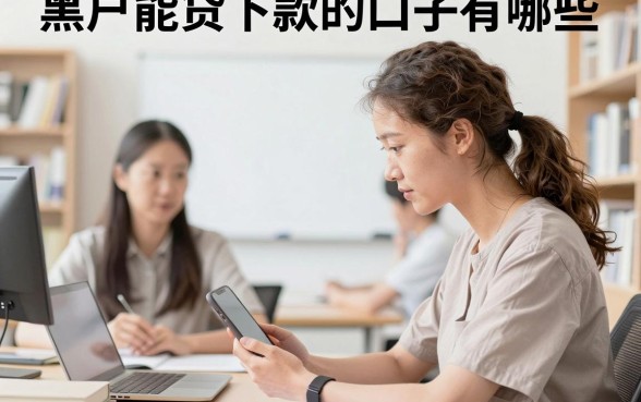 黑户能贷下款的口子有哪些,征信黑户哪里可以借到钱?