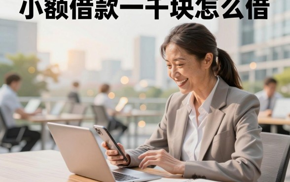 小额借款一千块怎么借,哪个平台容易下款额度高