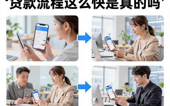 贷款流程这么快是真的吗,正规银行快速放款有哪些套路