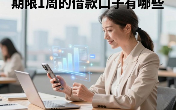 期限1周的借款口子有哪些，急需短期周转哪里能下款