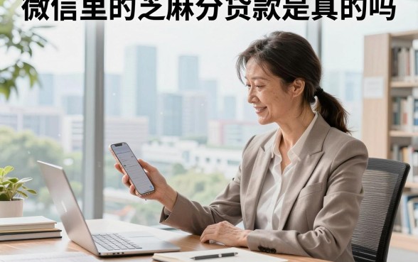 微信里的芝麻分贷款是真的吗,微信芝麻分贷款哪里可以借