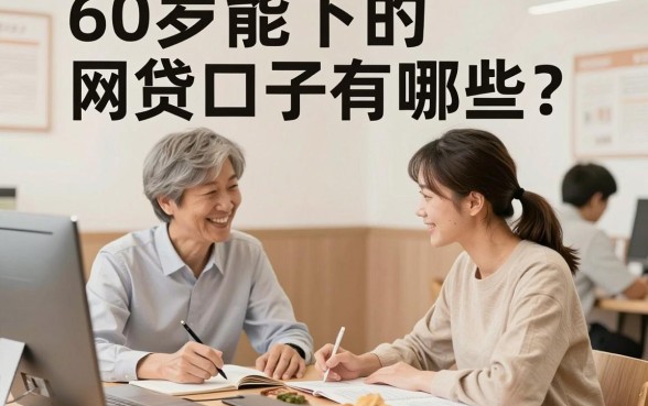 60岁能下的网贷口子有哪些?2024年老年人贷款渠道推荐