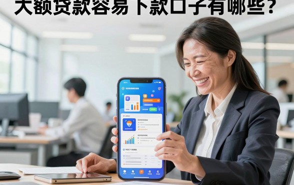 大额贷款容易下款口子有哪些？2026年正规靠谱的大额贷款平台推荐