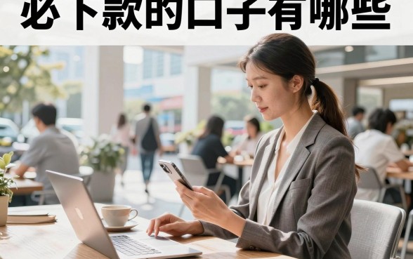 必下款的口子有哪些,2026年无视黑白户必下款的口子有哪些