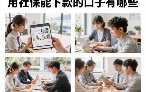 用社保能下款的口子有哪些,有社保哪里可以贷款通过率高