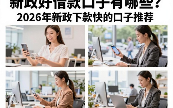 新政好借款口子有哪些?2026年新政下款快的口子推荐