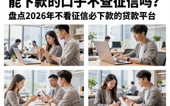 能下款的口子不查征信吗?盘点2026年不看征信必下款的贷款平台