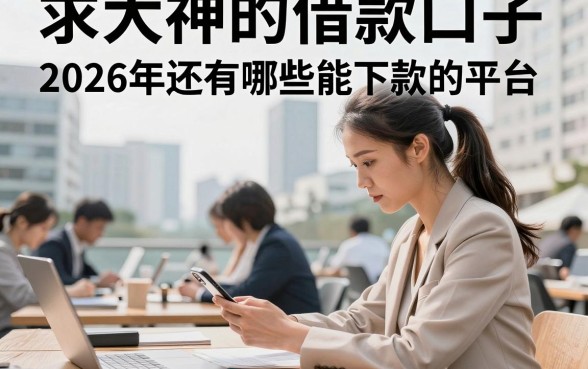 求大神的借款口子,2026年还有哪些能下款的平台?