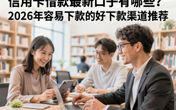 信用卡借款最新口子有哪些？2026年容易下款的好下款渠道推荐