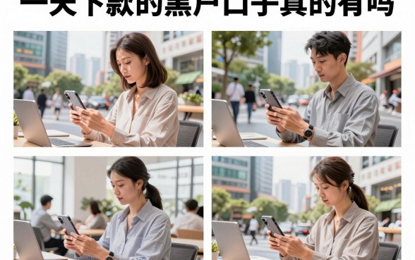 一天下款的黑户口子真的有吗,哪里能找到当天放款的黑户口子