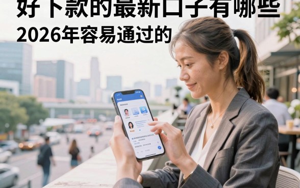 好下款的最新口子有哪些，2026年容易通过的贷款平台推荐
