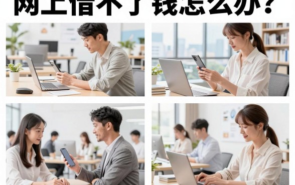 网上借不了钱怎么办？盘点征信花也能下款的口子