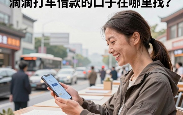 滴滴打车借款的口子在哪里找？滴滴借钱正规安全吗？