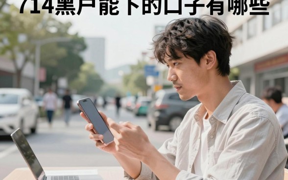714黑户能下的口子有哪些，714黑户哪里可以借钱马上到账