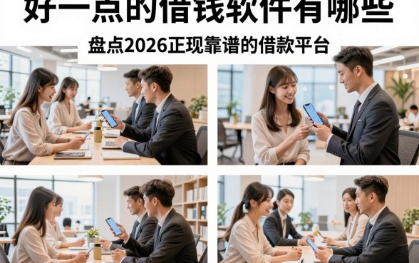 好一点的借钱软件有哪些，盘点2026正规靠谱的借款平台