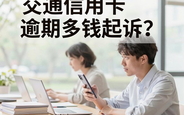 交通信用卡逾期多钱起诉?欠款多少钱会被银行起诉坐牢