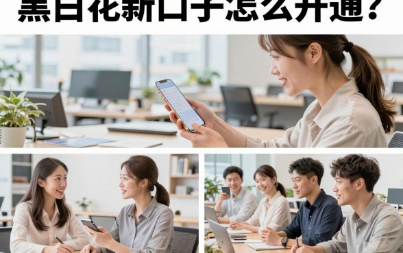 黑白花新口子怎么开通?黑白花新口子在哪里找?