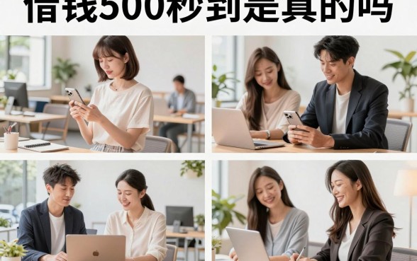 借钱500秒到是真的吗，哪里可以快速借到500元