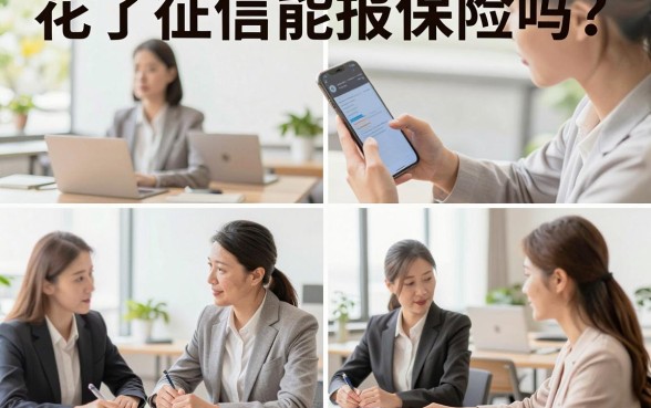 花了征信能报保险吗？征信花了影响买保险吗？