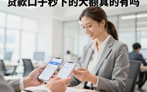 贷款口子秒下的大额真的有吗,哪里能找到正规大额秒批平台