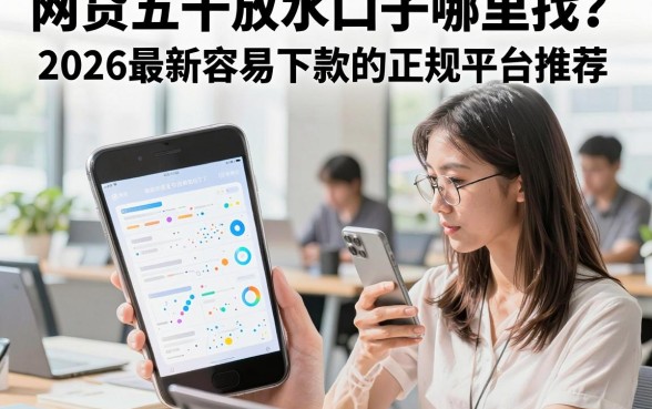 网贷五千放水口子哪里找?2026最新容易下款的正规平台推荐