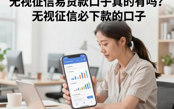 无视征信易贷款口子真的有吗?盘点无视征信必下款的口子