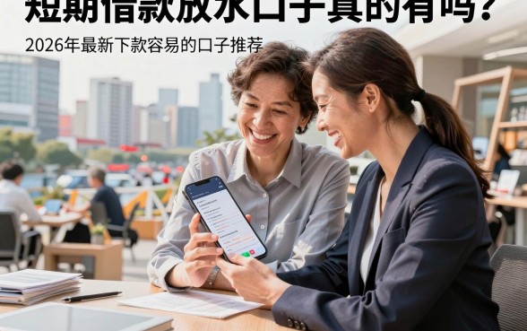 短期借款放水口子真的有吗？2026年最新下款容易的口子推荐